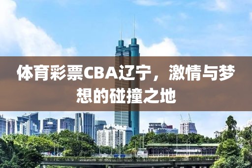 体育彩票CBA辽宁，激情与梦想的碰撞之地