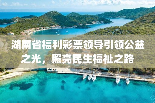 湖南省福利彩票领导引领公益之光，照亮民生福祉之路