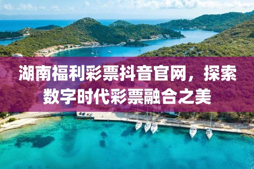 湖南福利彩票抖音官网，探索数字时代彩票融合之美