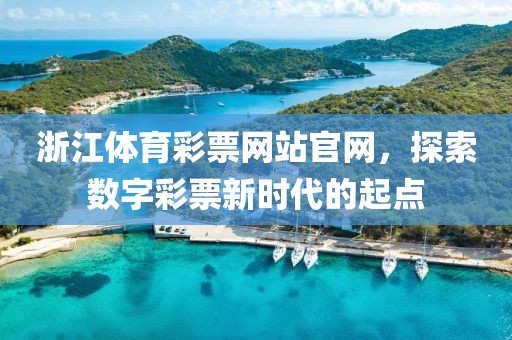 浙江体育彩票网站官网，探索数字彩票新时代的起点