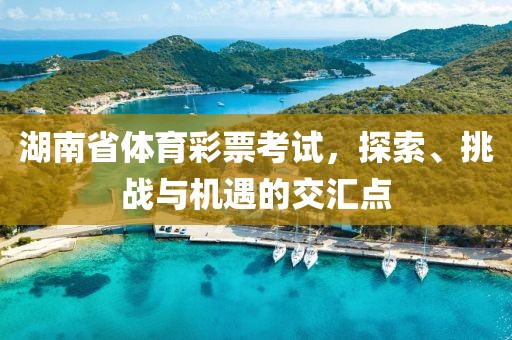 湖南省体育彩票考试，探索、挑战与机遇的交汇点